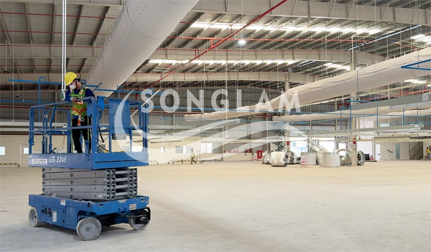 Xây dựng nhà máy dệt may